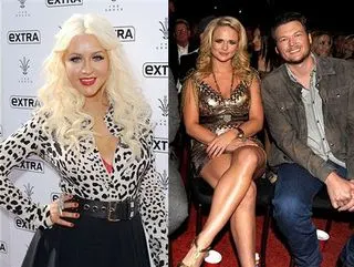 Christina Aguilera and Miranda Lambert