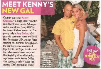 Kenny Chesney in magazine