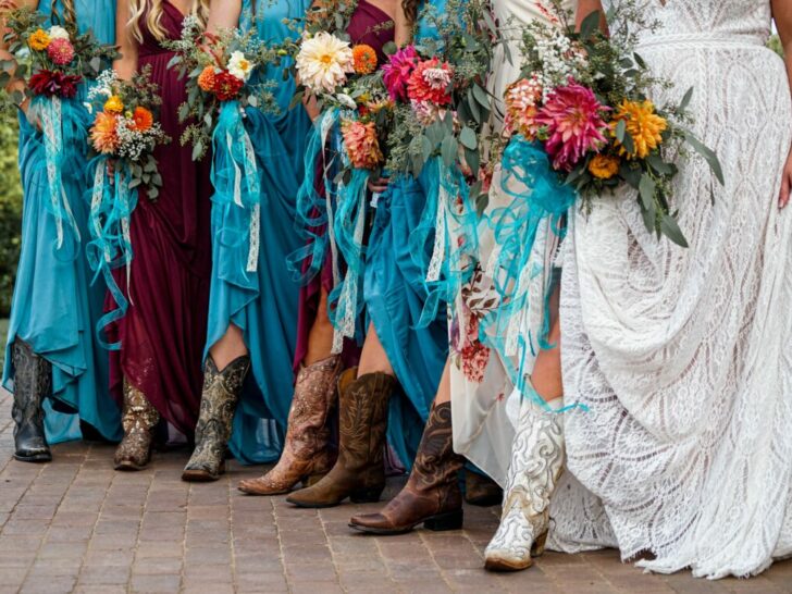 Celebrating A Country-Style Wedding With All The Trimmings