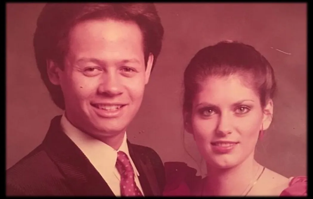 An old picture of Neal McCoy and his wife.