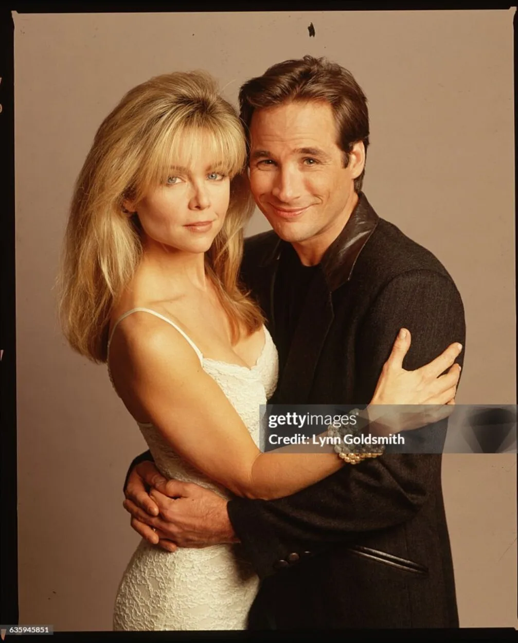 A photo of Lisa and Clint Black