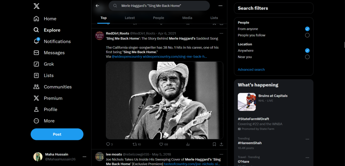 The Mystery Behind Merle Haggard’s “Sing Me Back Home” – NashvilleGab