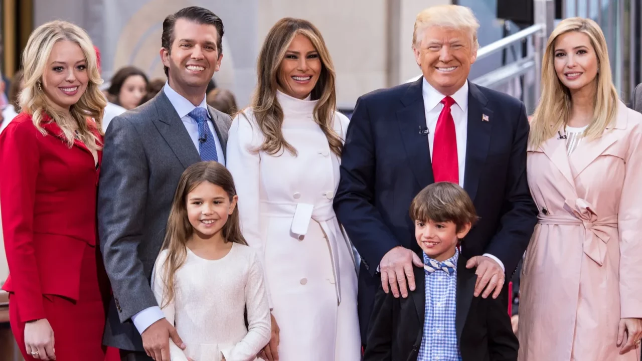 Tiffany Trump, Donald Trump Jr., Kai Madison Trump, Melania Trump