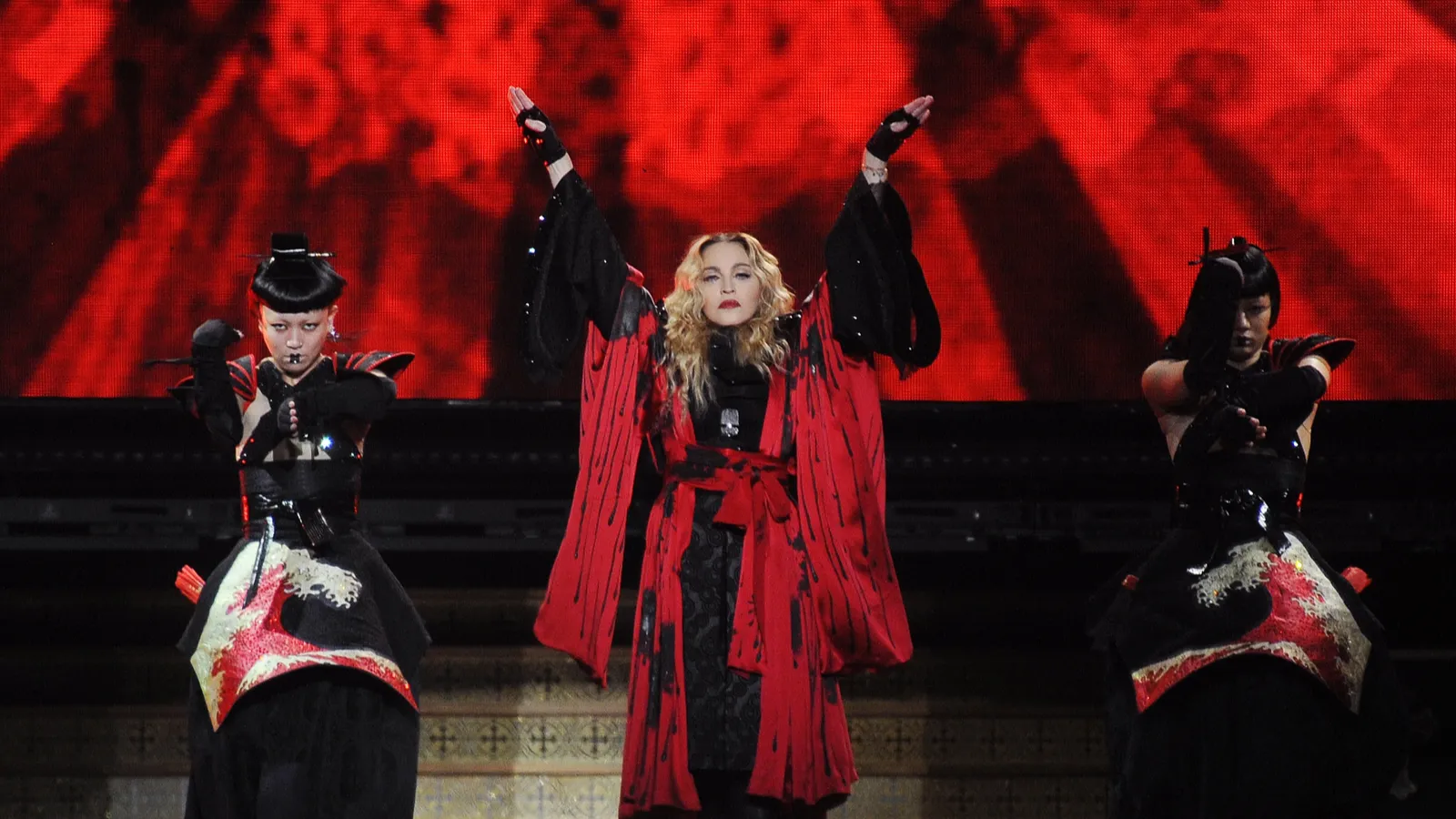 Famous pop singer, Madonna.