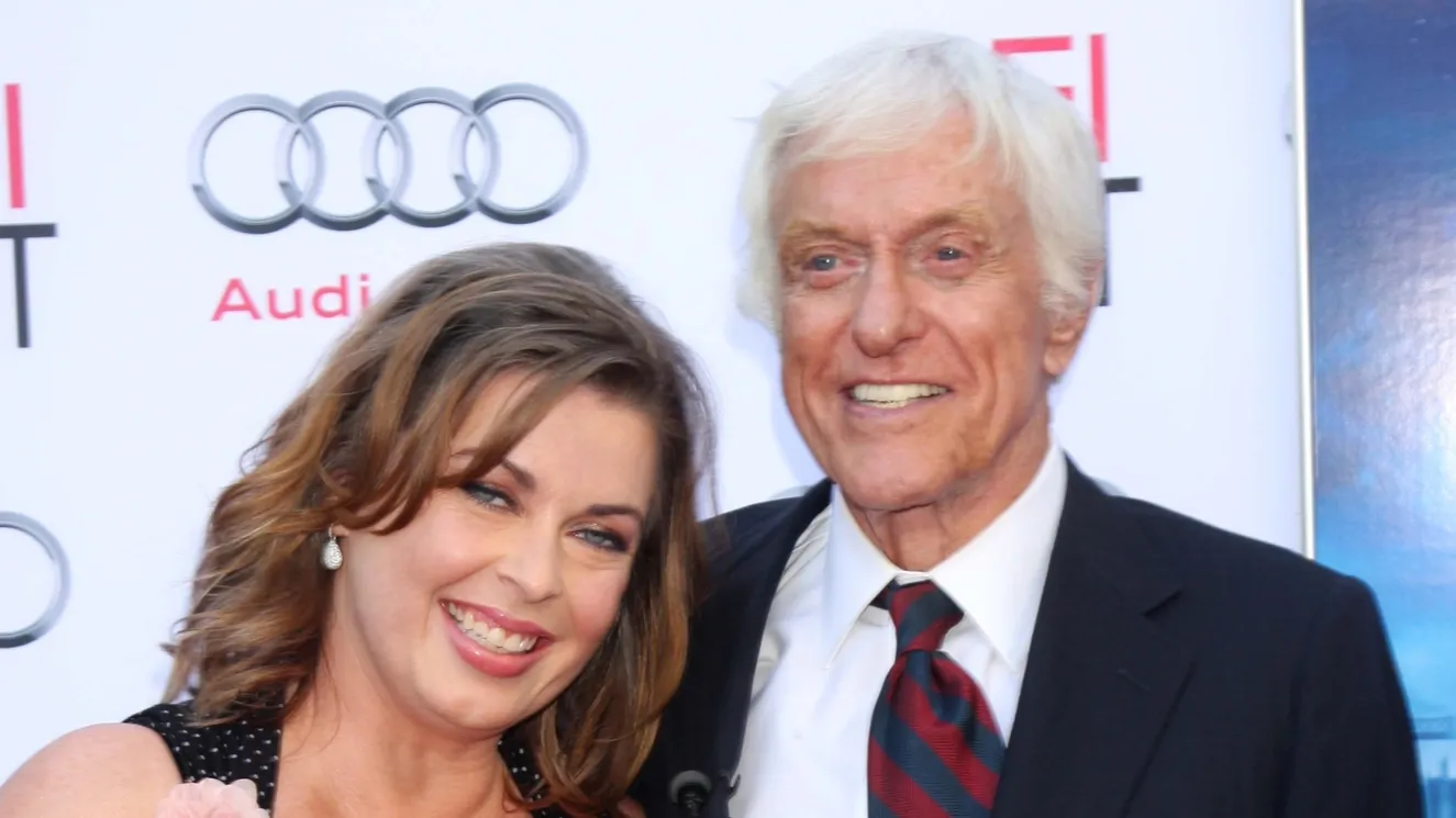 Dick Van Dyke & Arlene Silver at an event.