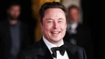 Elon Musk arrives at the 10th Annual Breakthrough Prize ceremony.
