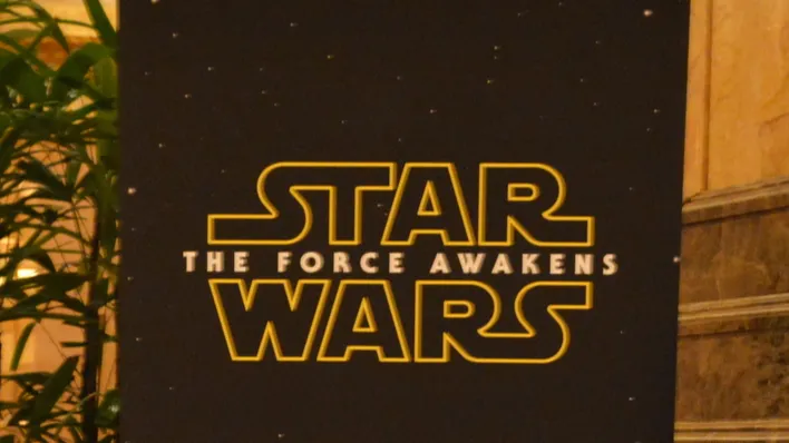 Star Wars: The Force Awakens logo.