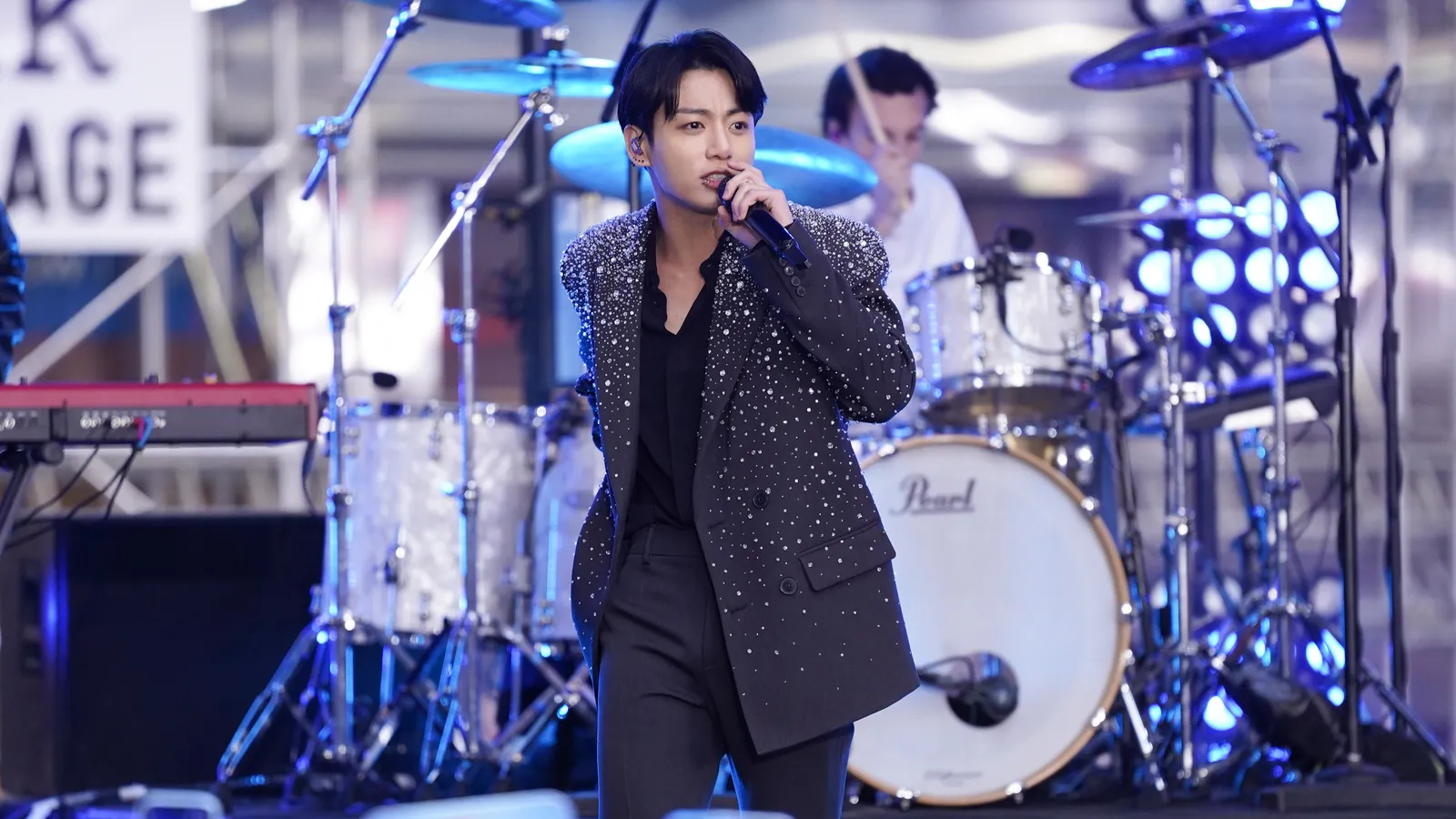 BTS member Jung Kook on the Today Show.