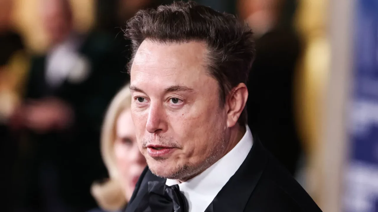 Elon Musk at an event.